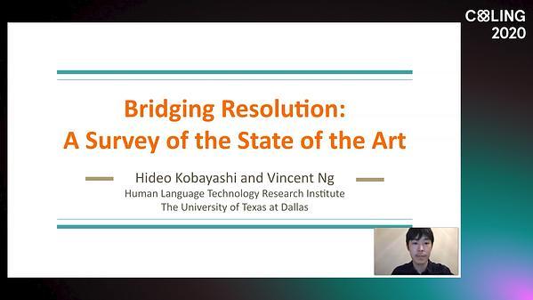 Bridging Resolution: A Survey of the State of the Art
