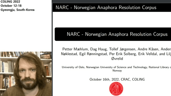 NARC – Norwegian Anaphora Resolution Corpus