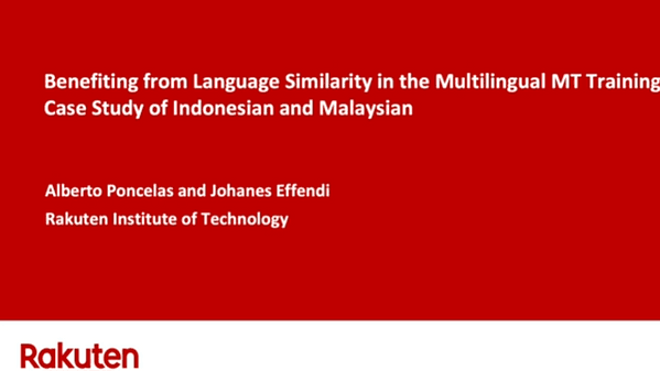Benefiting from Language Similarity in the Multilingual MT Training: Case Study of Indonesian and Malaysian