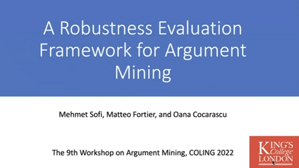A Robustness Evaluation Framework for Argument Mining