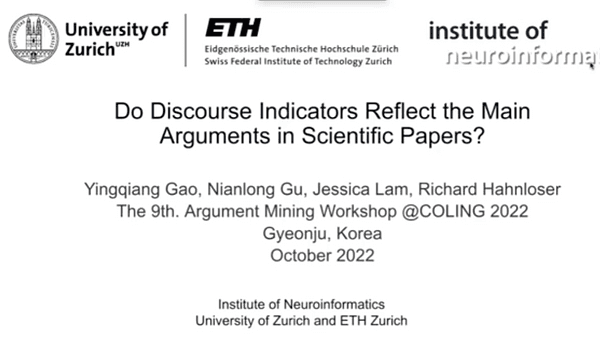 Do Discourse Indicators Reflect the Main Arguments in Scientific Papers?
