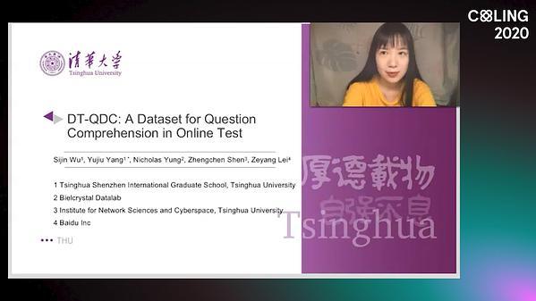 DT-QDC: A Dataset for Question Comprehension in Online Test