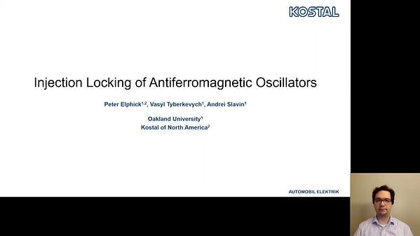 Injection Locking of Antiferromagnetic Oscillators