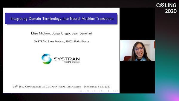 Integrating Domain Terminology into Neural Machine Translation