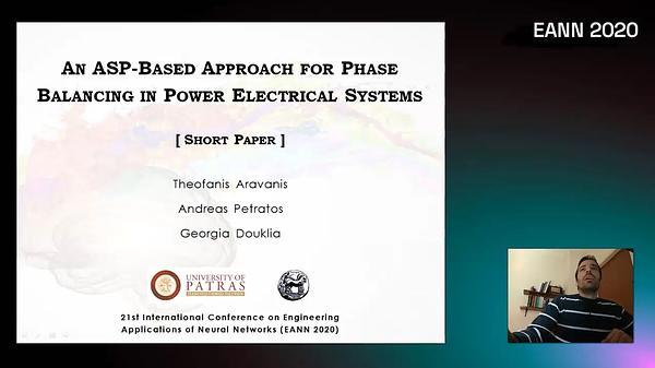 An ASP-Based Approach for Phase Balancing in Power Electrical Systems