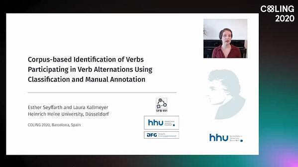 Corpus-based Identification of Verbs Participating in Verb Alternations Using Classification and Manual Annotation