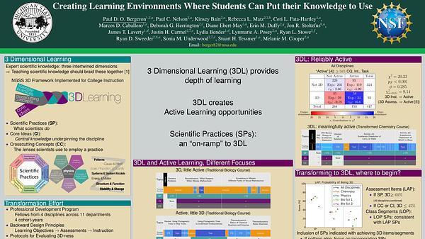 Creating Learning Environments Where Students Can Put their Knowledge to Use