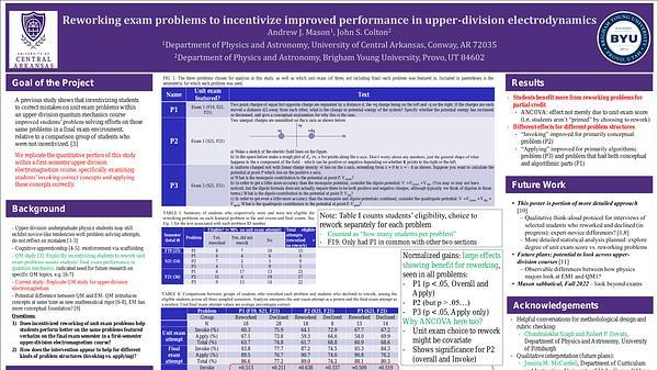 Reworking exam problems to incentivize improved performance in upper-division electrodynamics