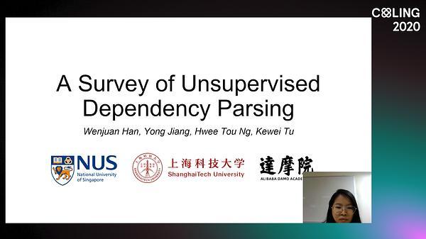 A Survey of Unsupervised Dependency Parsing