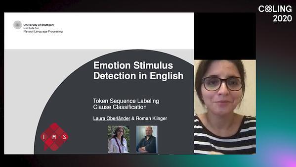 Emotion Stimulus Detection in English -- Token Sequence Labeling vs. Clause Classification