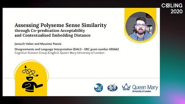 Assessing Polyseme Sense Similarity through Co-predication Acceptability and Contextualised Embedding Distance