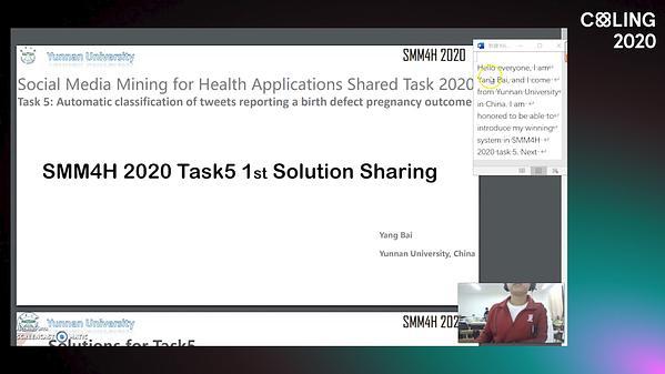 SMM4H 2020 Task5 1st Solution Sharing