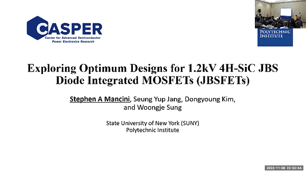 Exploring Optimum Designs for 1.2kV 4HSiC JBS Diode Integrated MOSFETs (JBSFETs)