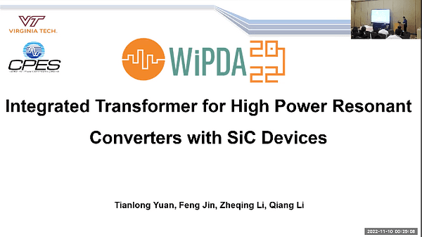 High Frequency High Power Integrated Transformer Design for Resonant Converters with SiC Devices