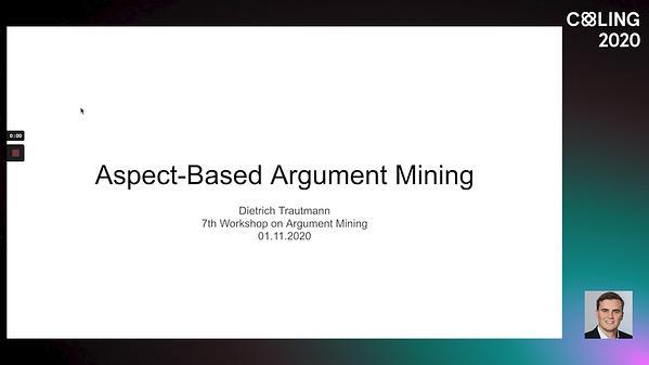 Aspect-Based Argument Mining