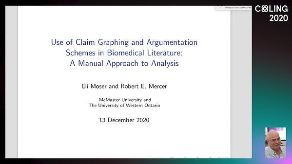 Use of Claim Graphing and Argumentation Schemes in Biomedical Literature: A Manual Approach to Analysis