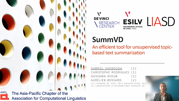 SummVD : An efficient approach for unsupervised topic-based summarization