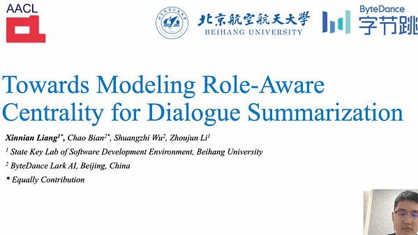 Towards Modeling Role-Aware Centrality for Dialogue Summarization