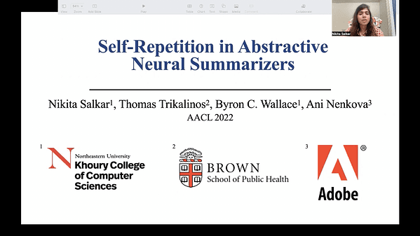 Self-Repetition in Abstractive Neural Summarizers