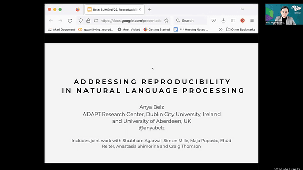 Addresing Reproducibility in Natural Language Processing