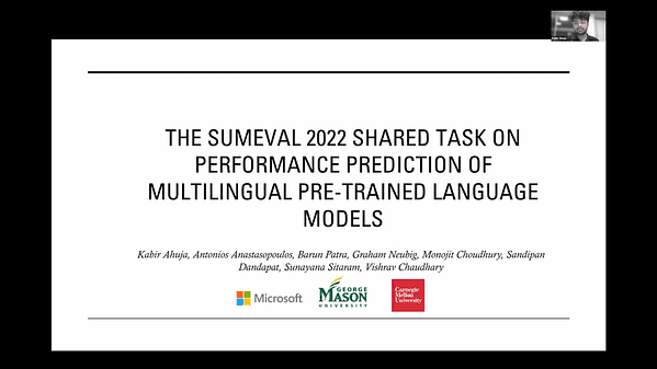 SUMEval shared task overview