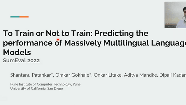 To Train or Not to Train: Predicting the Performance of Massively Multilingual Models