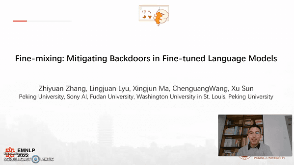 Fine-mixing: Mitigating Backdoors in Fine-tuned Language Models