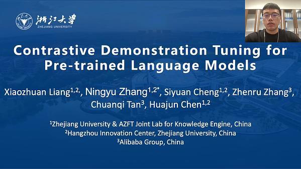 Contrastive Demonstration Tuning for Pre-trained Language Models