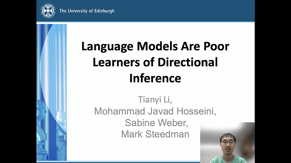 Language Models Are Poor Learners of Directional Inference