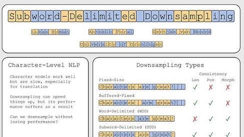 Subword-Delimited Downsampling for Better Character-Level Translation