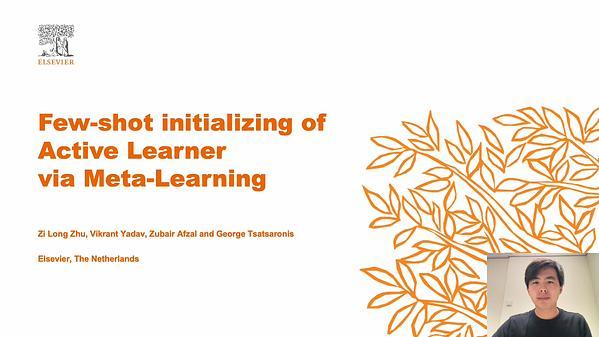 Few-shot initializing of Active Learner via Meta-Learning