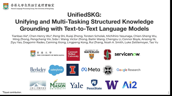 UnifiedSKG: Unifying and Multi-Tasking Structured Knowledge Grounding with Text-to-Text Language Models