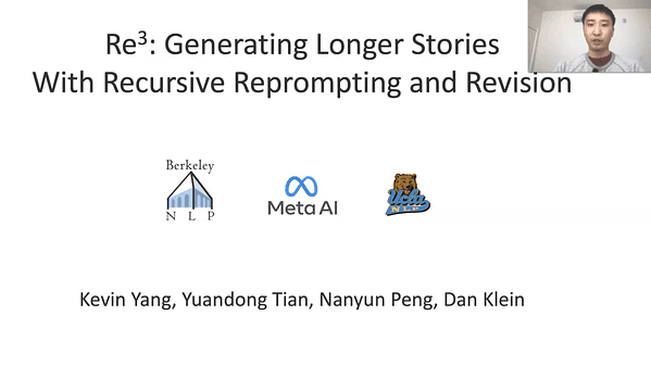 Re3: Generating Longer Stories With Recursive Reprompting and Revision