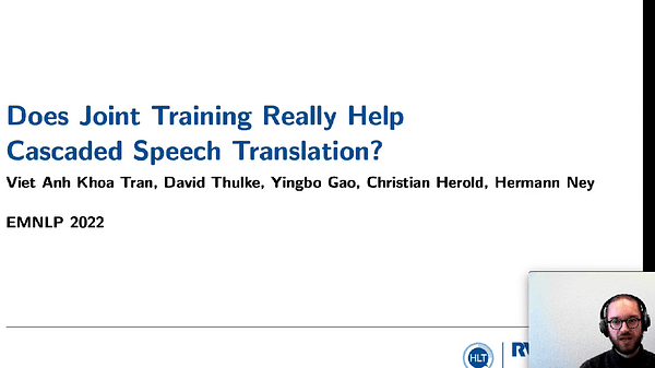 Does Joint Training Really Help Cascaded Speech Translation?
