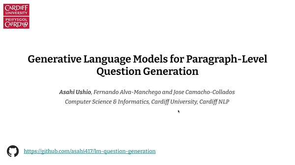 Generative Language Models for Paragraph-Level Question Generation
