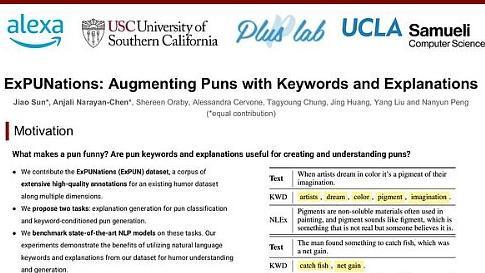 ExPUNations: Augmenting Puns with Keywords and Explanations