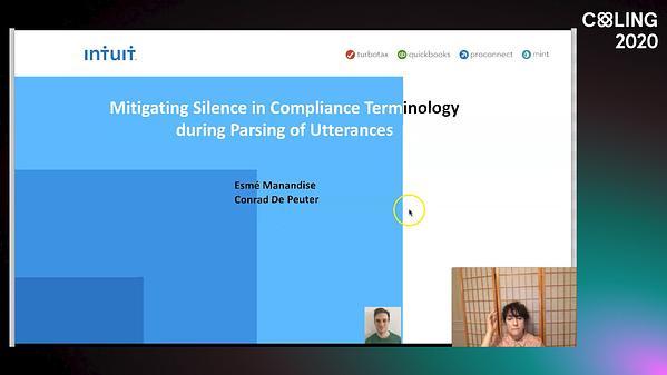 Mitigating Silence in Compliance Terminology during Parsing of Utterances