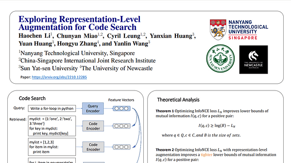 Exploring Representation-level Augmentation for Code Search