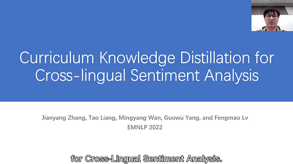 Curriculum Knowledge Distillation for Emoji-supervised Cross-lingual Sentiment Analysis