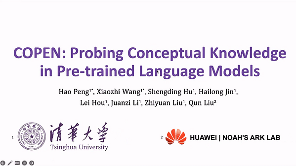 COPEN: Probing Conceptual Knowledge in Pre-trained Language Models