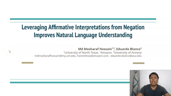 Leveraging Affirmative Interpretations from Negation Improves Natural Language Understanding