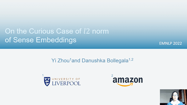 On the Curious Case of l2 norm of Sense Embeddings