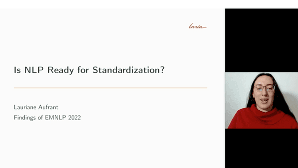 Is NLP Ready for Standardization?