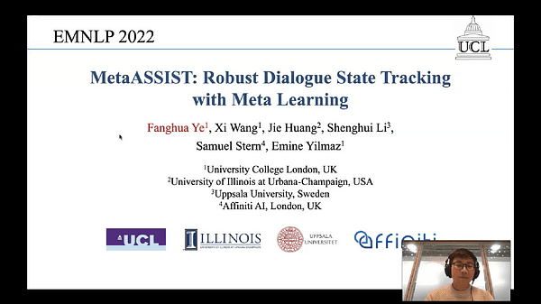 MetaASSIST: Robust Dialogue State Tracking with Meta Learning