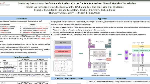 Modeling Consistency Preference via Lexical Chains for Document-level Neural Machine Translation