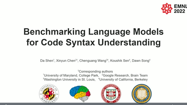 Benchmarking Language Models for Code Syntax Understanding