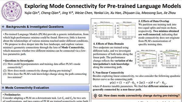 Exploring Mode Connectivity for Pre-trained Language Models