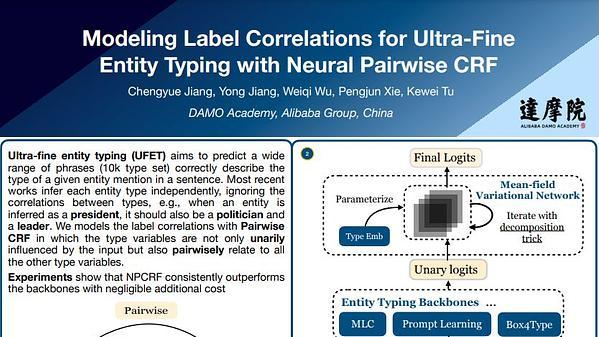 Modeling Label Correlations for Ultra-Fine Entity Typing with Neural Pairwise Conditional Random Field