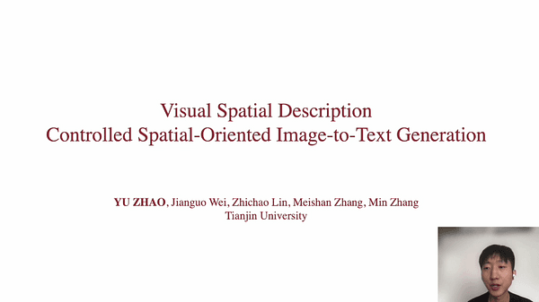 Visual Spatial Description: Controlled Spatial-Oriented Image-to-Text Generation