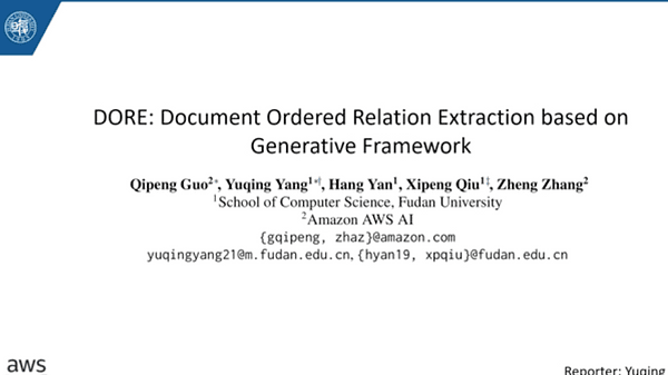 DORE: Document Ordered Relation Extraction based on Generative Framework